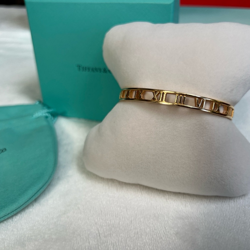 Tiffany & Co. Atlas Open Bangle, 18kt Rose Gold